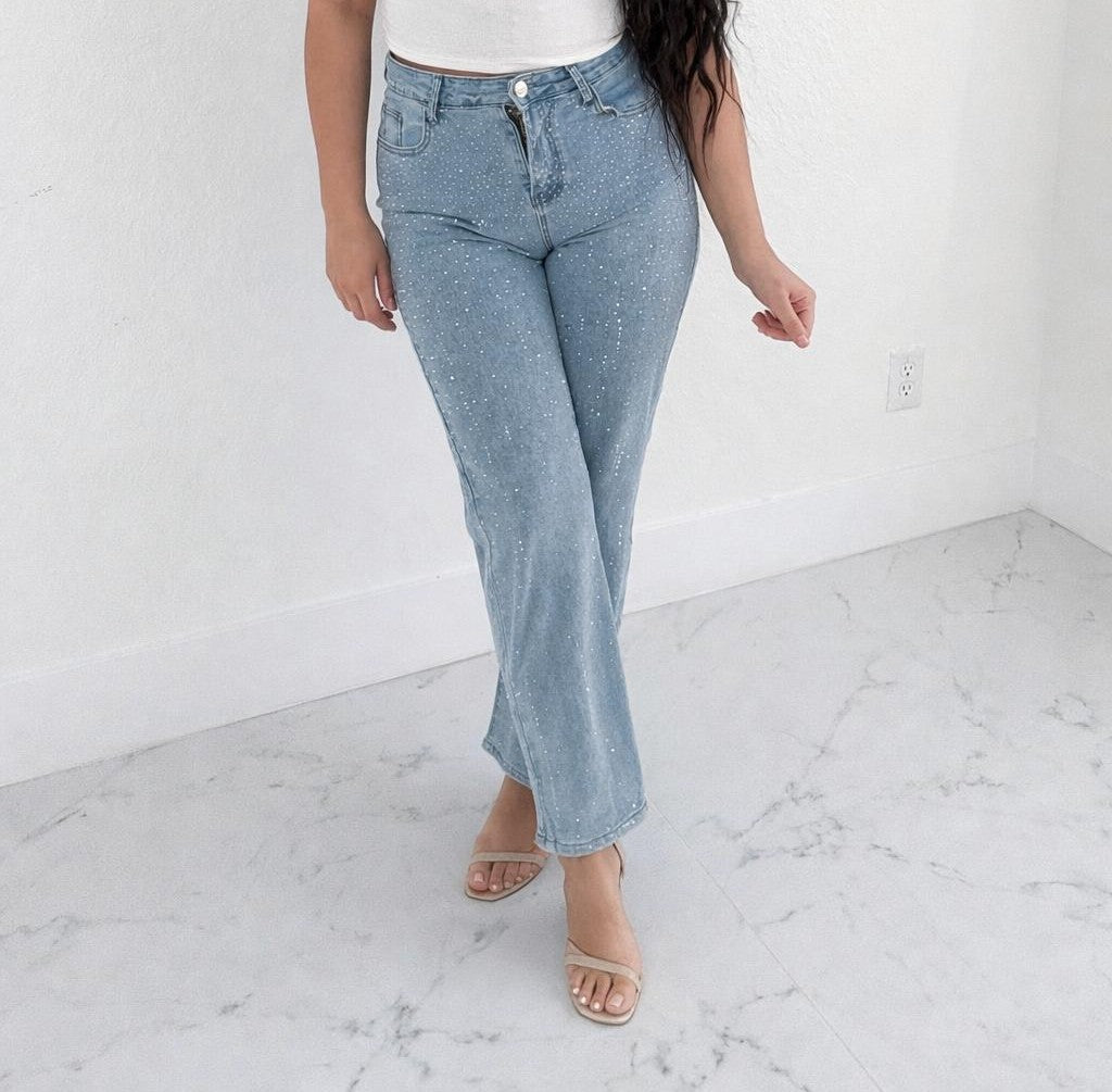 Exclusive shine jeans